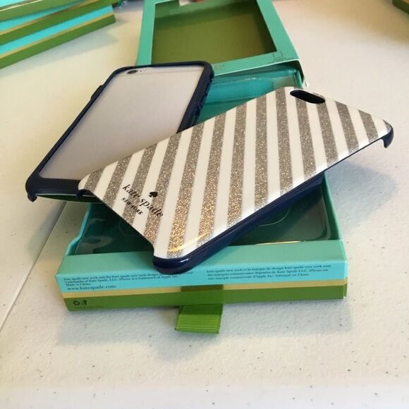 Kate Spade Diagonal Stripe iPhone 6 Case (H) - Picture 4 of 6